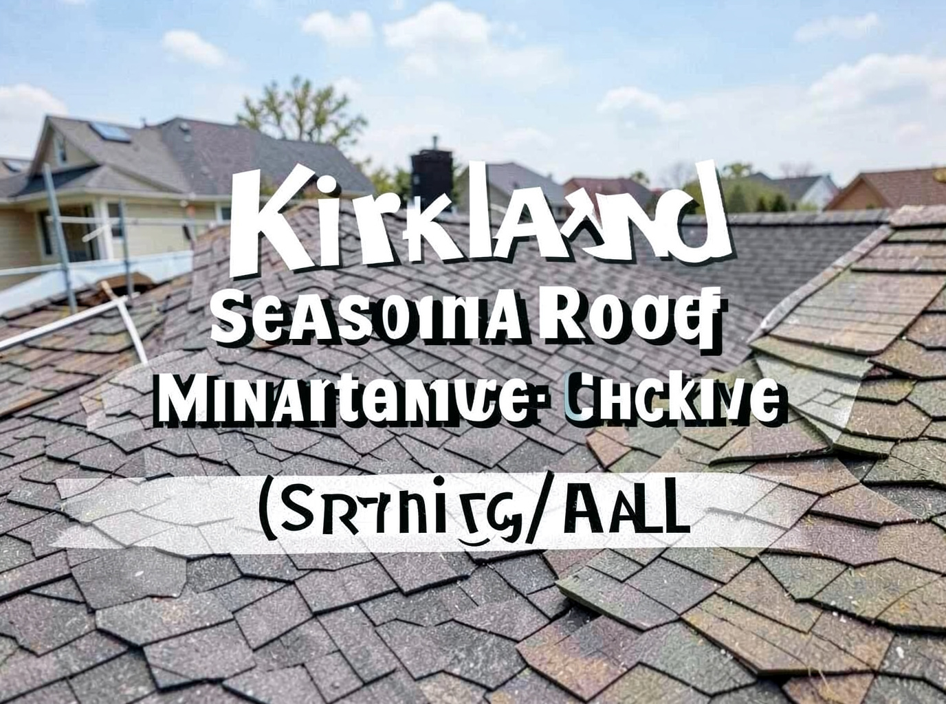 roof repair in Juanita, WA