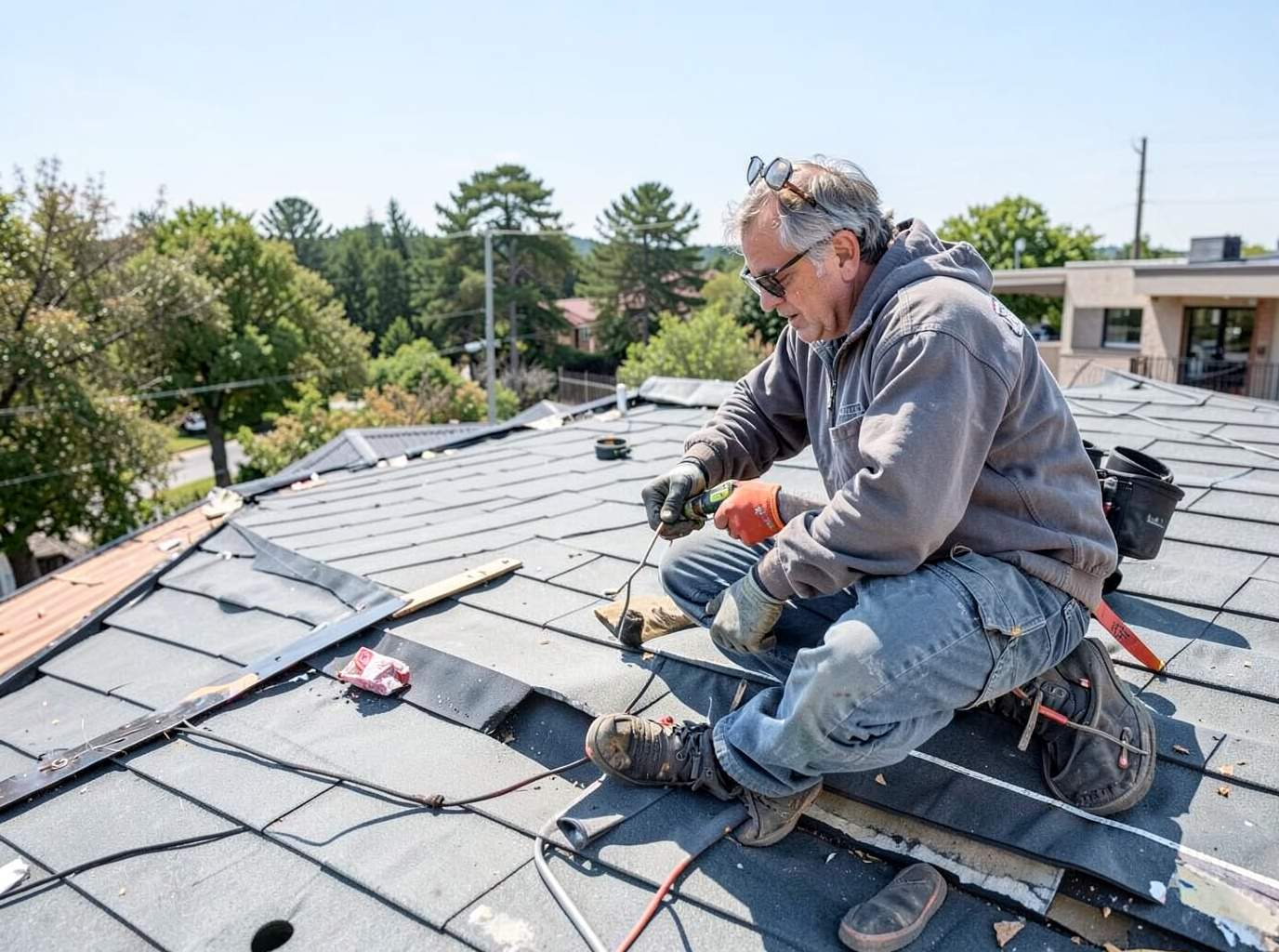roof repair in Bothell, WA